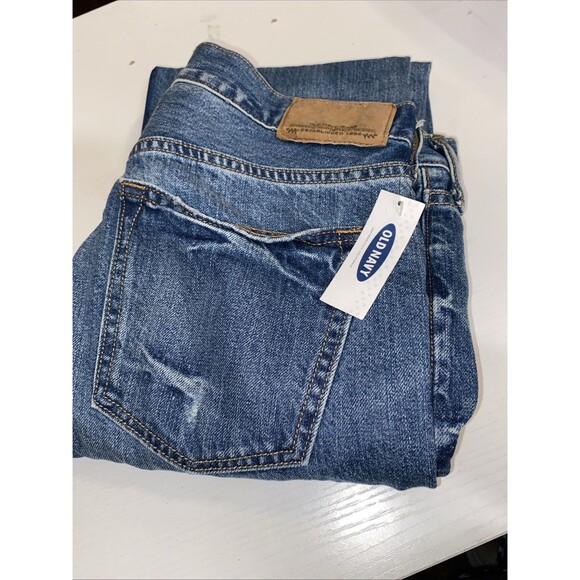 Old Navy Men's 360 Stretch 32x36 Slim Blue Jeans Medium Wash NWT - Picture 5 of 5